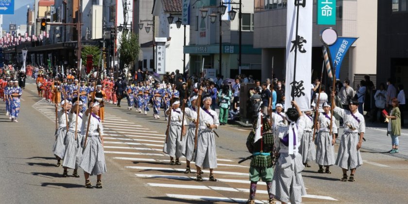 日新館童子行列②